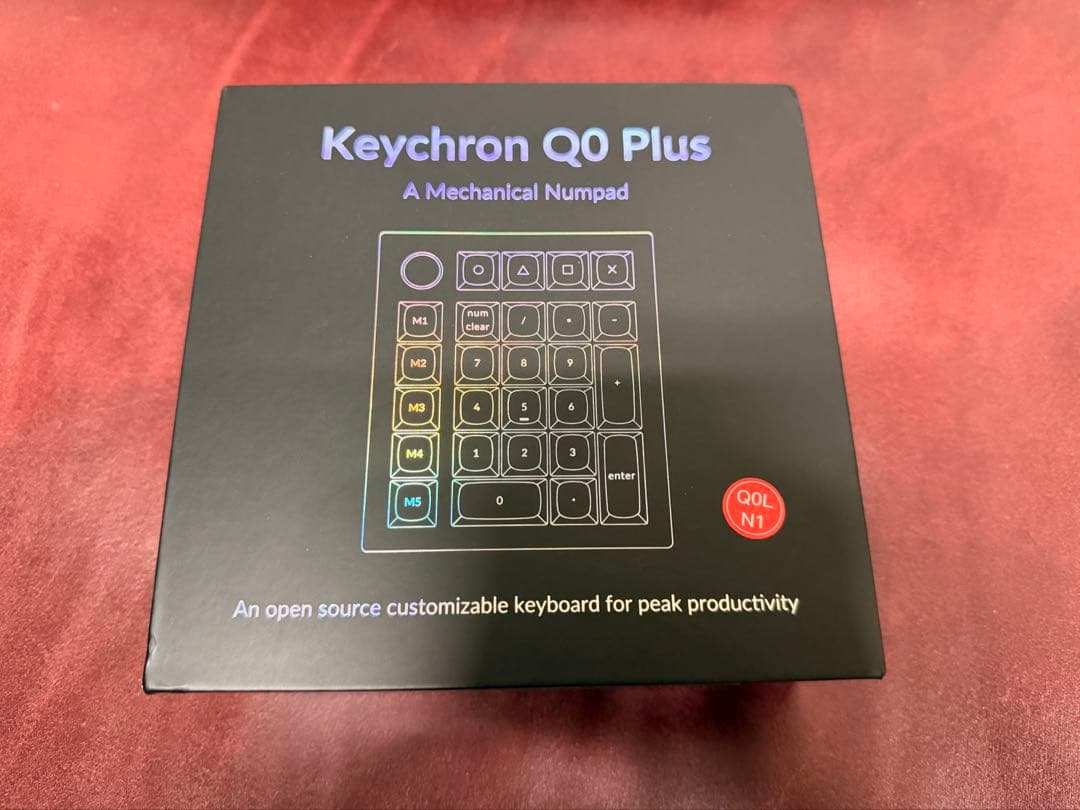 ニ*ム様 【美品】Keychron Q0 Plus QMK カスタム ナンバー