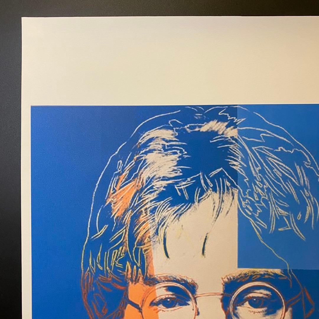 【模写】世界限定100枚 アンディ・ウォーホル ジョン・レノン リトグラフ