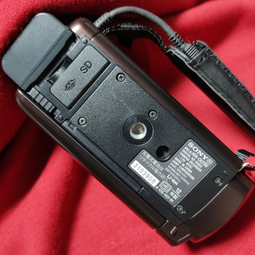 Sony Handycam 32GB ビデオカメラ HDR-CX270V