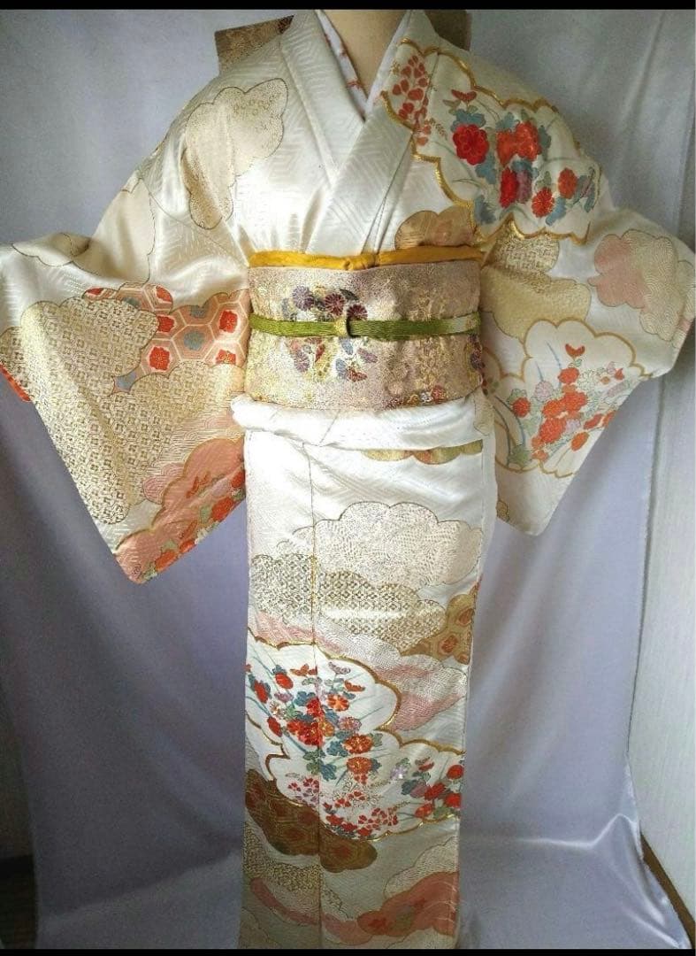 大幅値下げ・七五三や各種セレモニーに⭐︎正絹訪問着4点セット