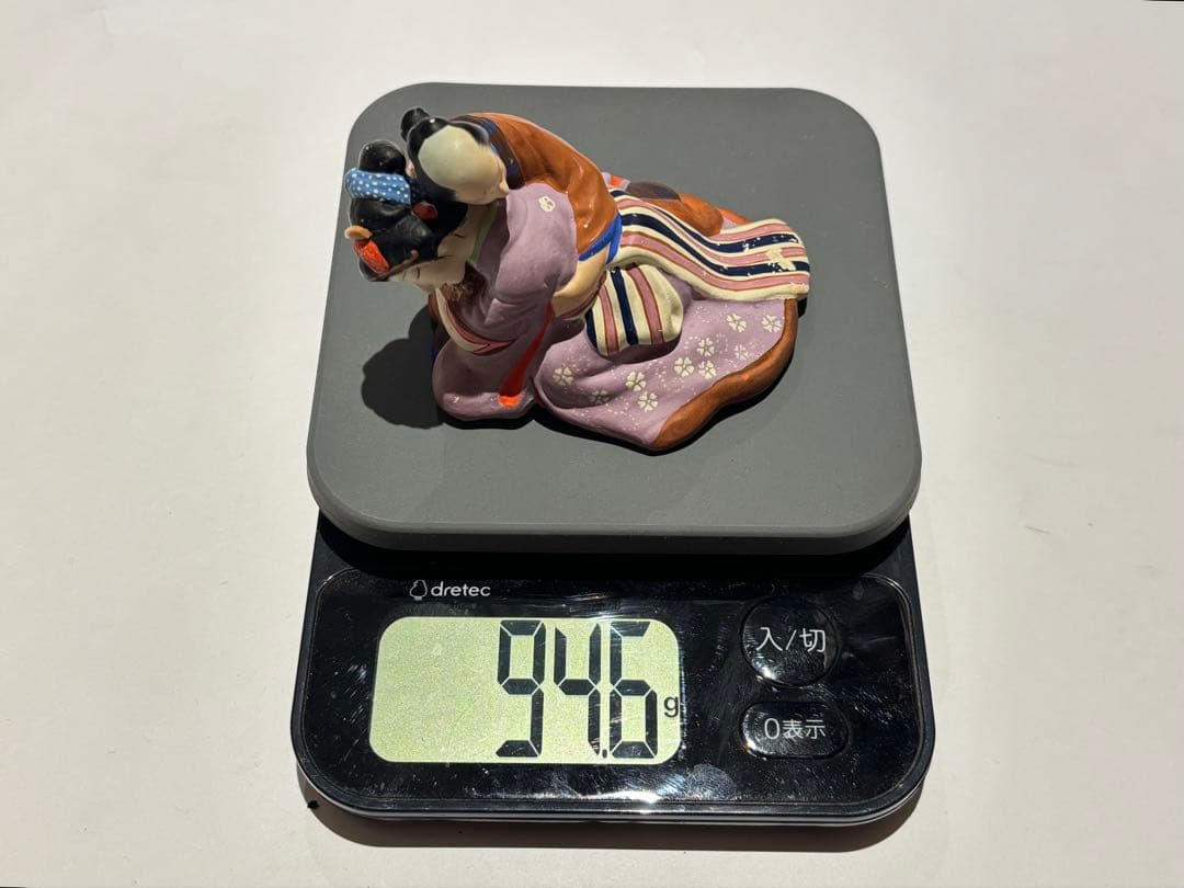 春画人形 裏絵 日本人形 枕絵 陶器 1点