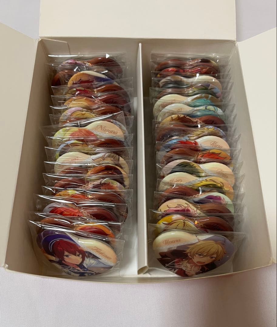 あんスタ　 情人節　甜心　バレンタイン　ハート缶バッジ　32種　BOX