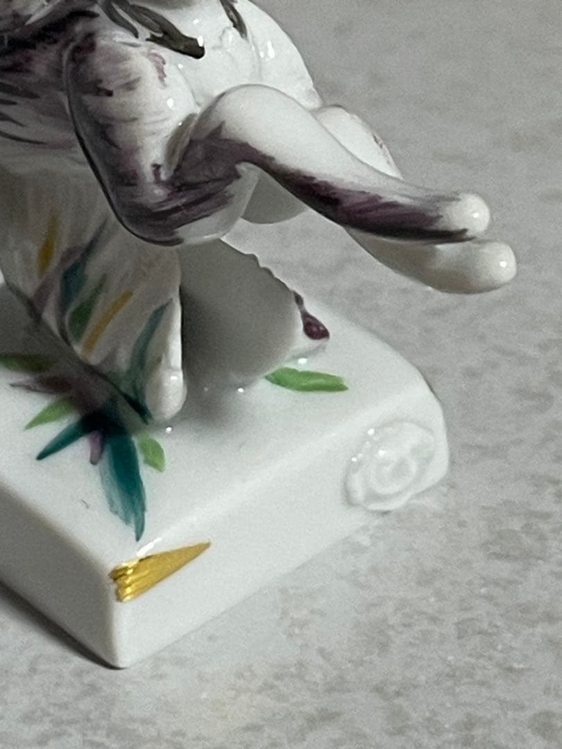 マイセン オーナメント『うさぎ』干支シリーズ 兎 フィギュリン　2個セット