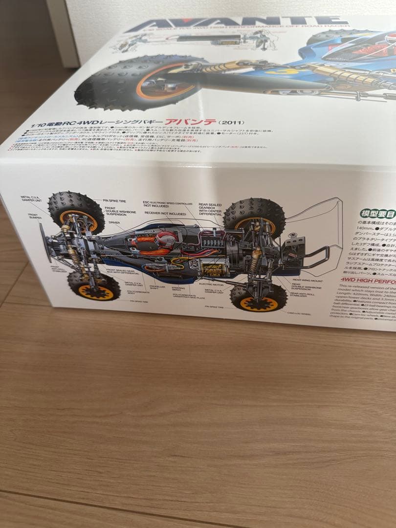 AVANTE 1/10 タミヤ　アバンテ未使用品　ファインスペック2.4Gセット