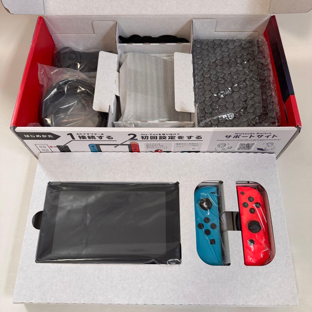 【おまけ多数】Nintendo Switch 本体 ネオンブルー ネオンレッド