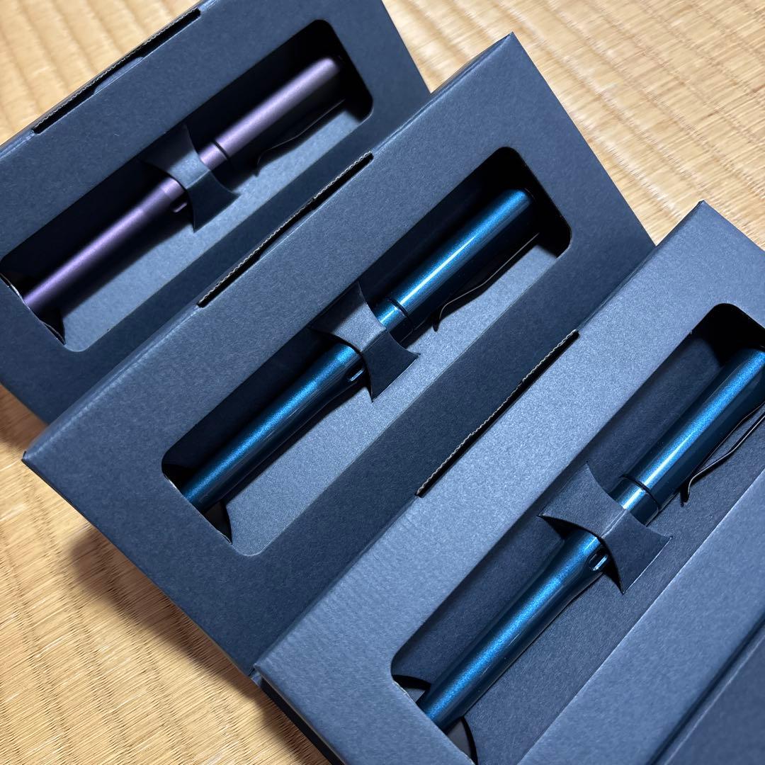 【新品未使用】クルトガダイブ　オーロラパープル　アスビーブルー　3本セット