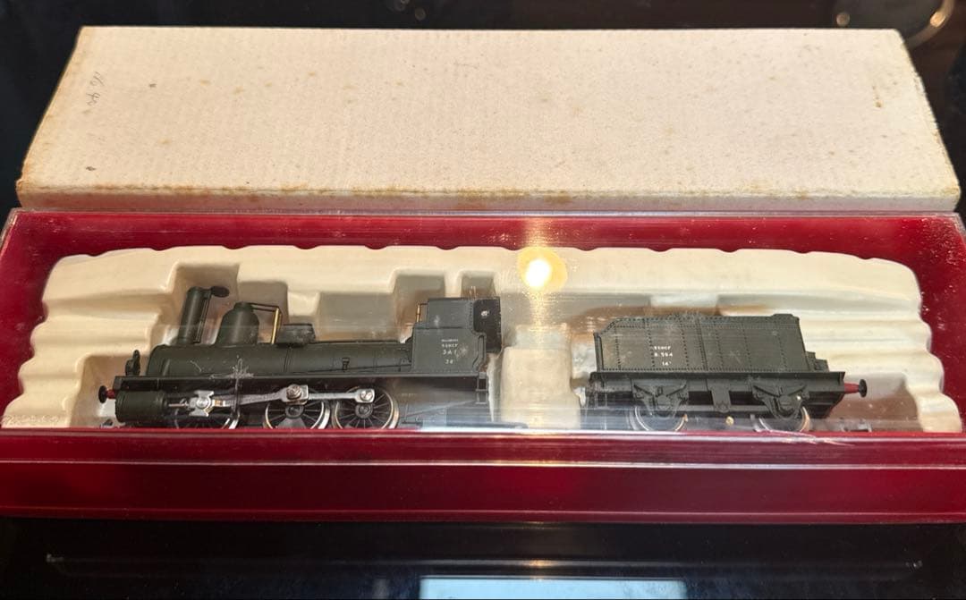 Rivarossi HOゲージ 蒸気機関車 3A-1 テンダー付き 元箱あり