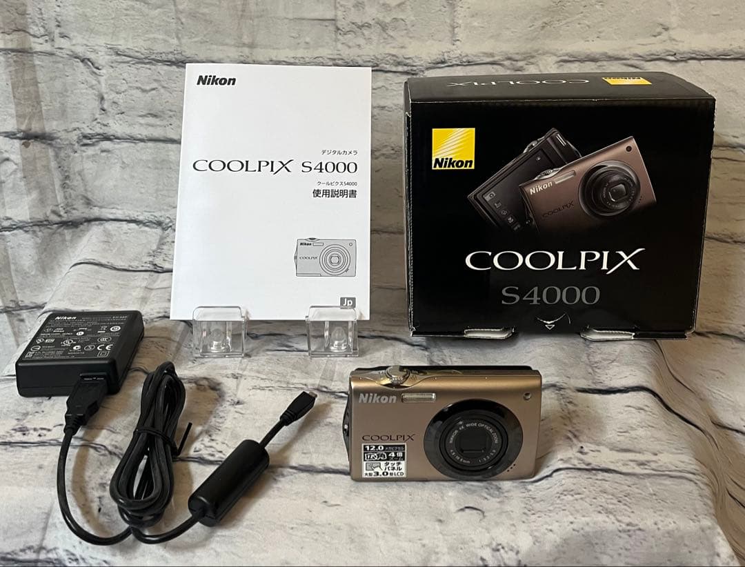 Nikon ニコンCOOLPIX S4000コンパクトデジカメ中古