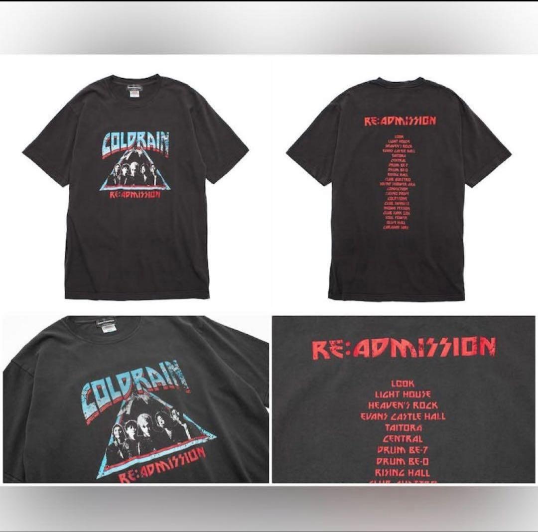 coldrain ”RE:ADMISSION”新品未開封 Tシャツ