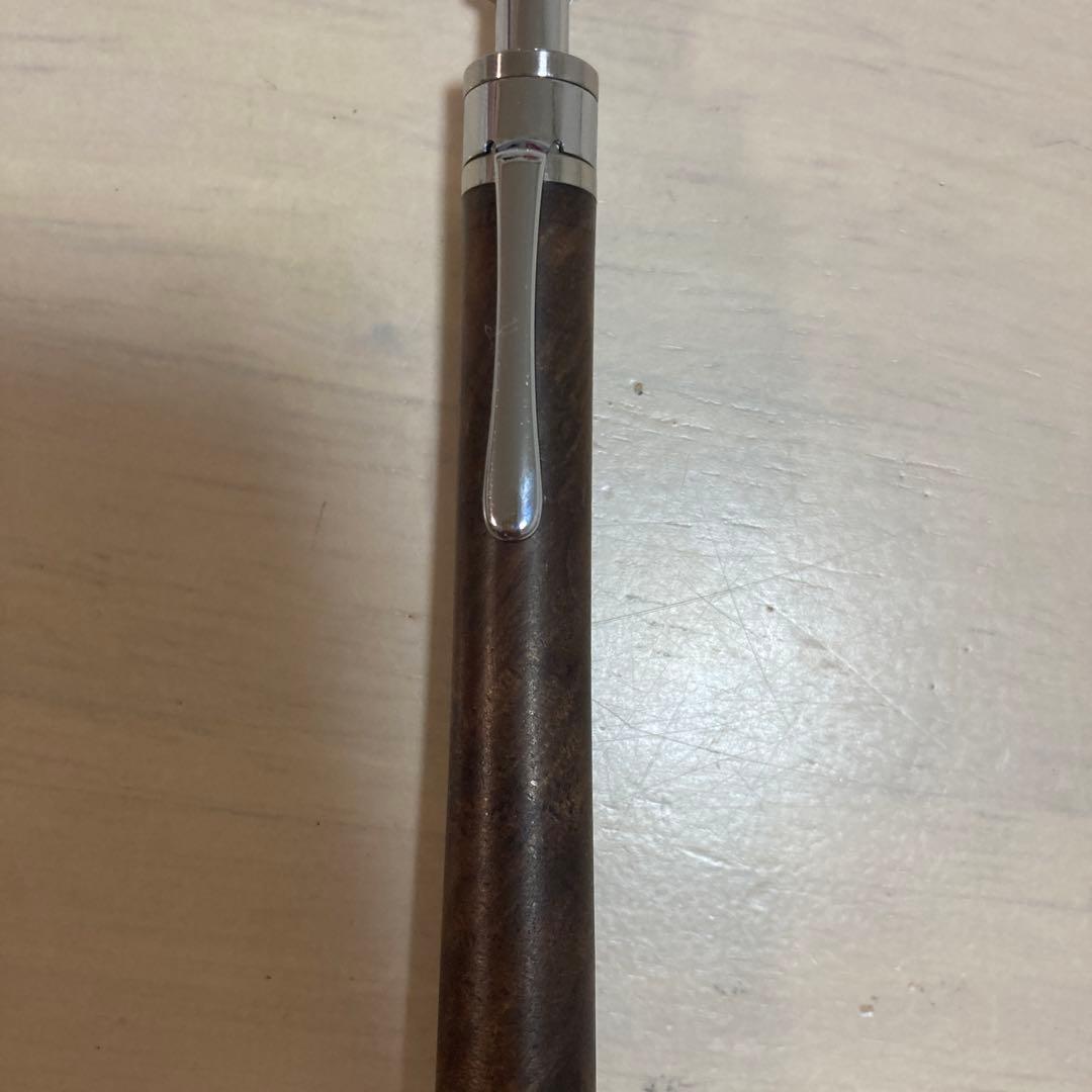 工房楔　ペンシル楔　クラロウォールナット 0.5mm シャーペン　固定式口金付き