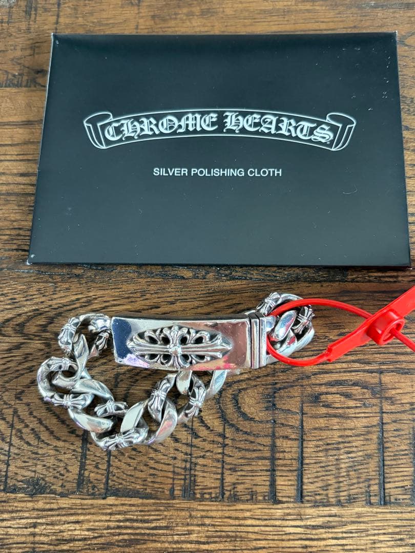 クロムハーツ ID FLORAL CROSS FANCY ブレス12LINK