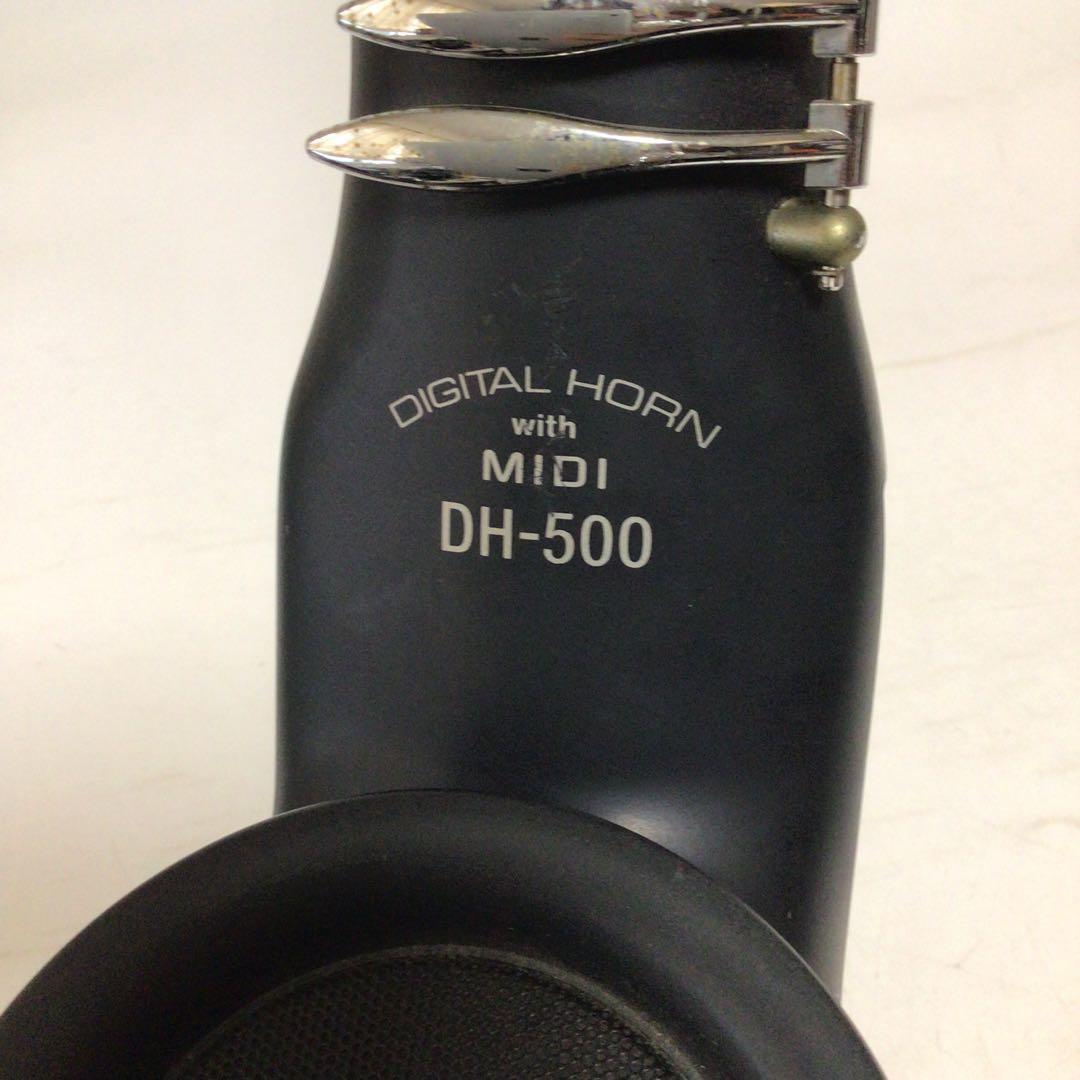 CASIO デジタルホーン　DH-500 電子管楽器 ブラック