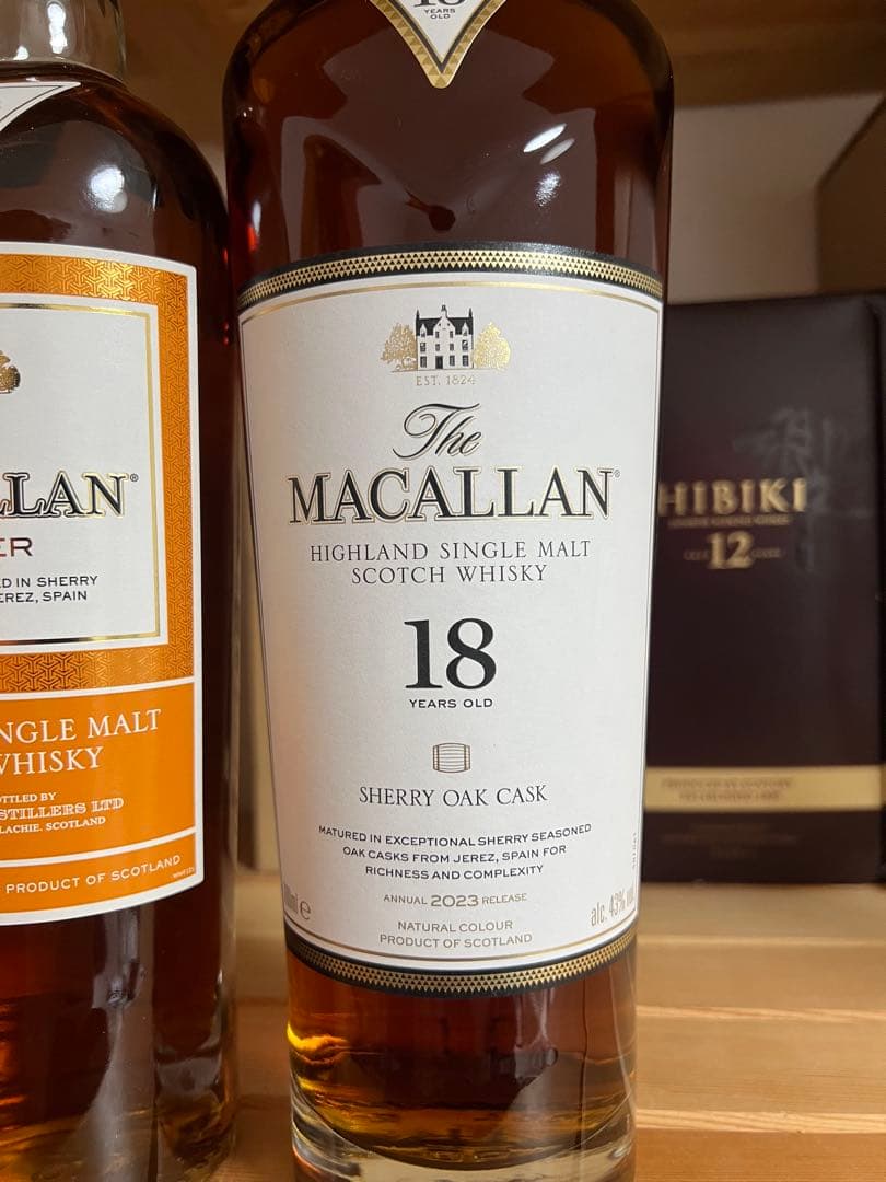 The Macallan シングルモルトウイスキー 4本セット
