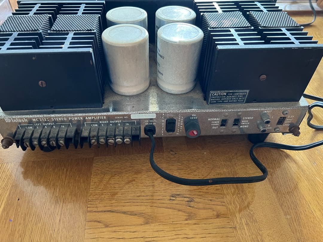 McIntosh マッキントッシュ パワーアンプ MC2125