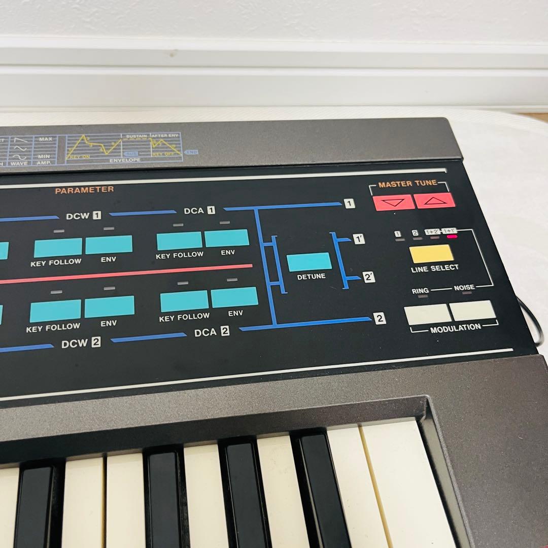 CASIO キーボードシンセサイザー CZ-1000 動作確認済み