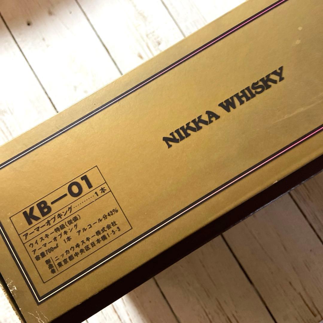 未開封 ニッカウイスキー 特級 騎士ボトル アーマーオブキング 古酒