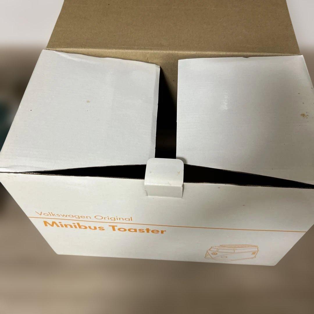 【新品】フォルクスワーゲン ミニバス トースター ブルー (コンセント注意)