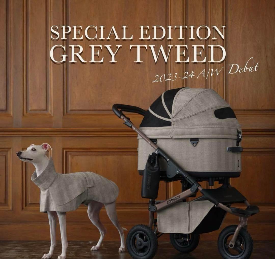 【美品】数量限定モデル　エアバギー　ドーム3 グレーツイード　レギュラー