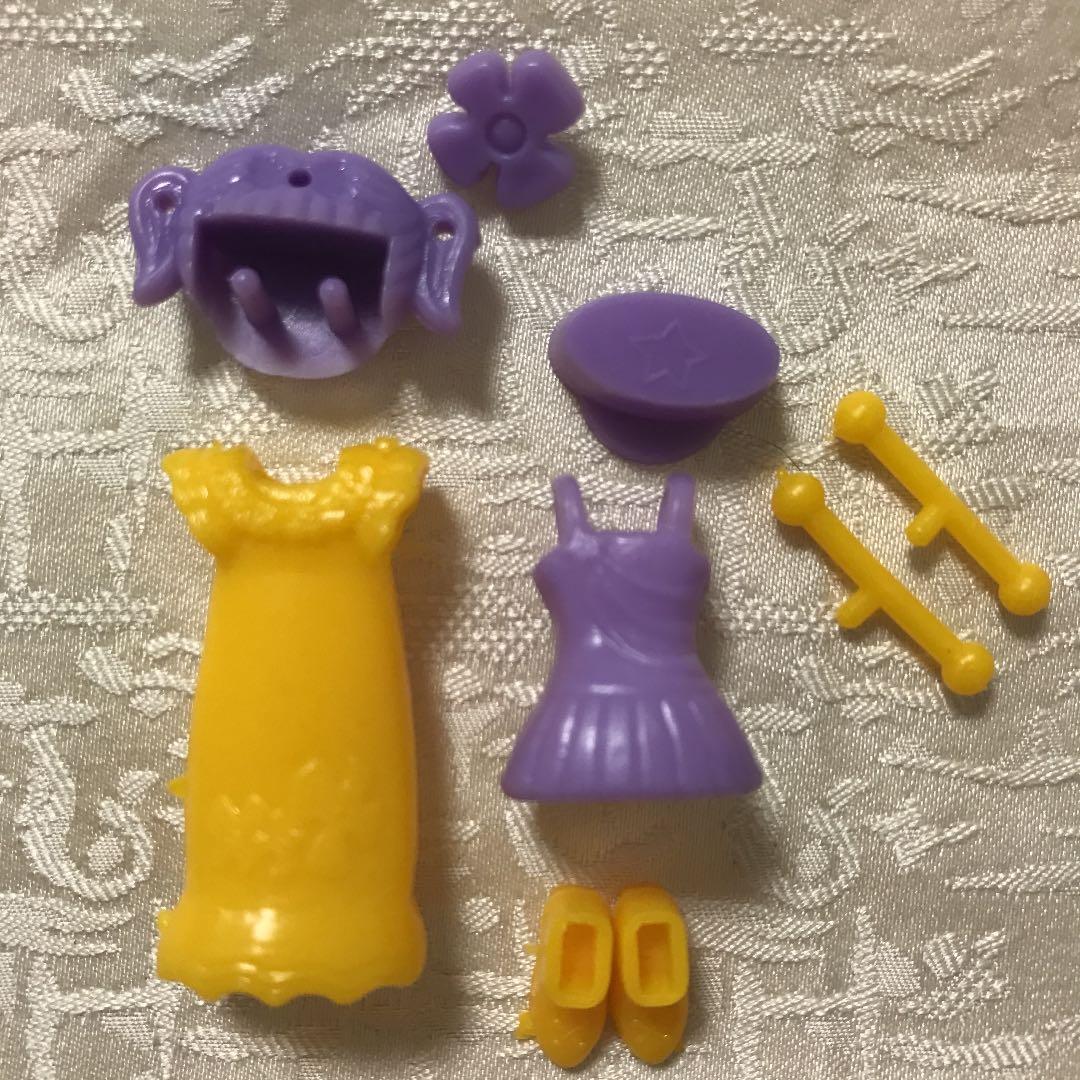 グリコおまけ　昭和　レトロ　パピーちゃん(バトンルック　ムウムウドレス)