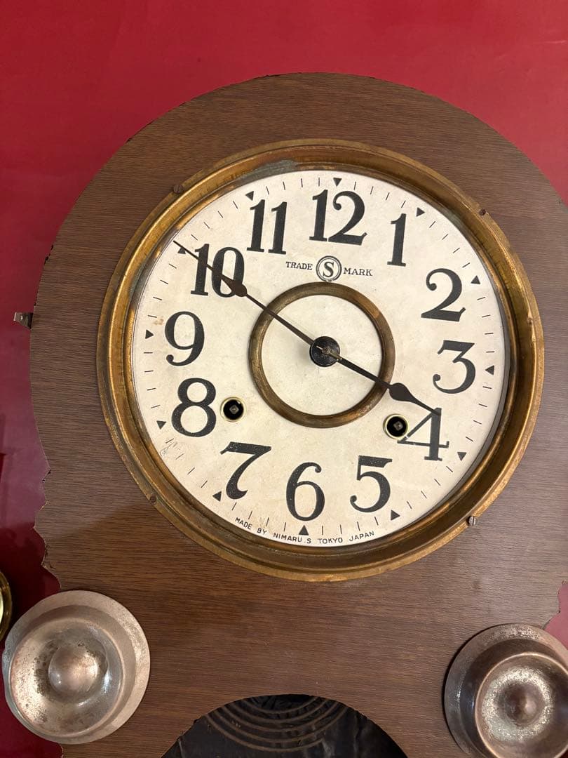 アンティーク 明治〜大正 真鍮製 達磨