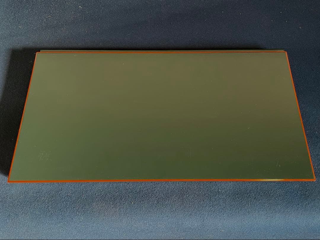 特価❣️【美品】「祖」 宗旦好 青漆爪紅 及台子 幸斎 共箱 （123F⑤）