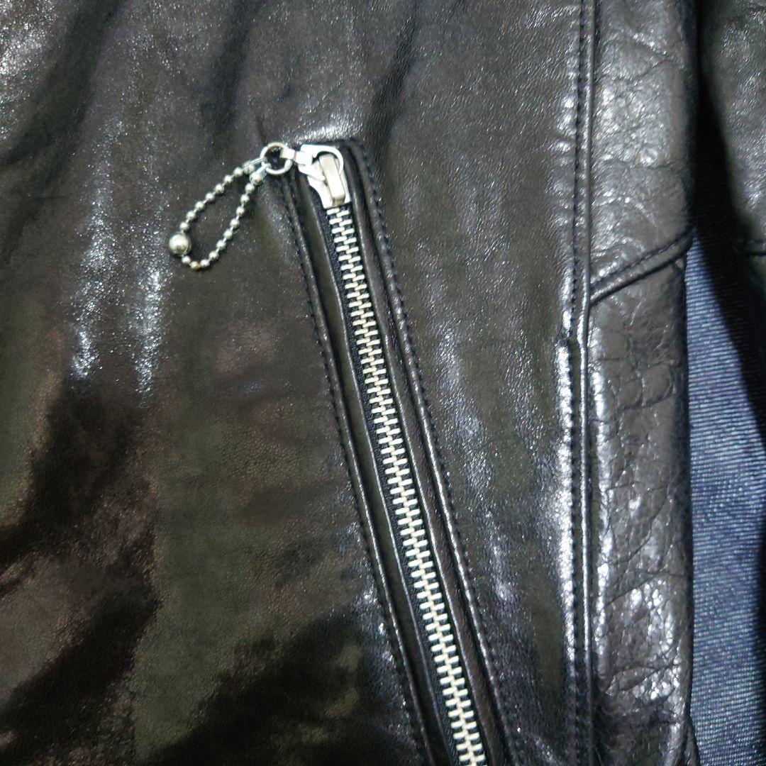 ユナイテッドアローズ シープ レザー　ジャケット　b&y size L