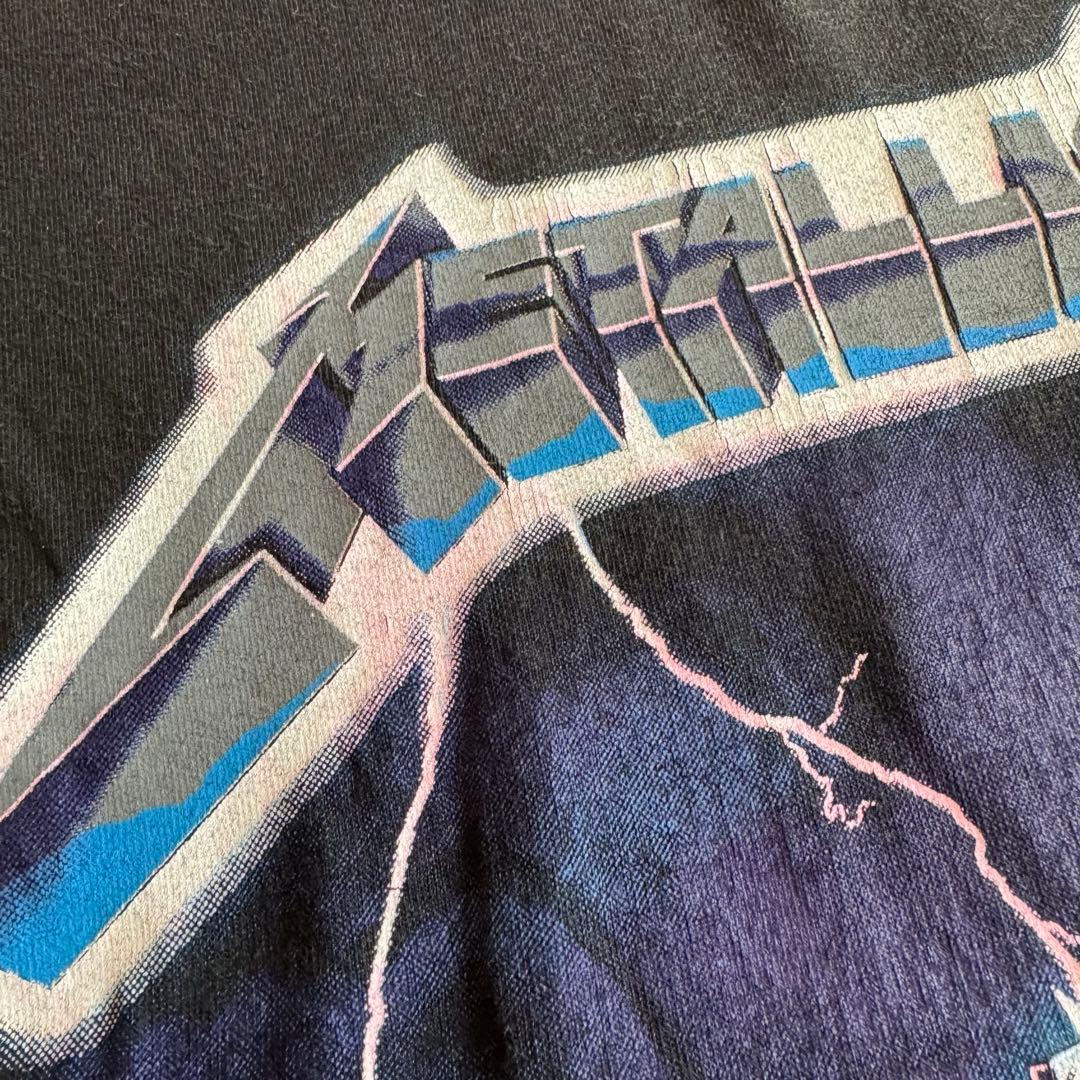 90s メタリカ \"RIDE THE LIGHTNING\"ビンテージTシャツL