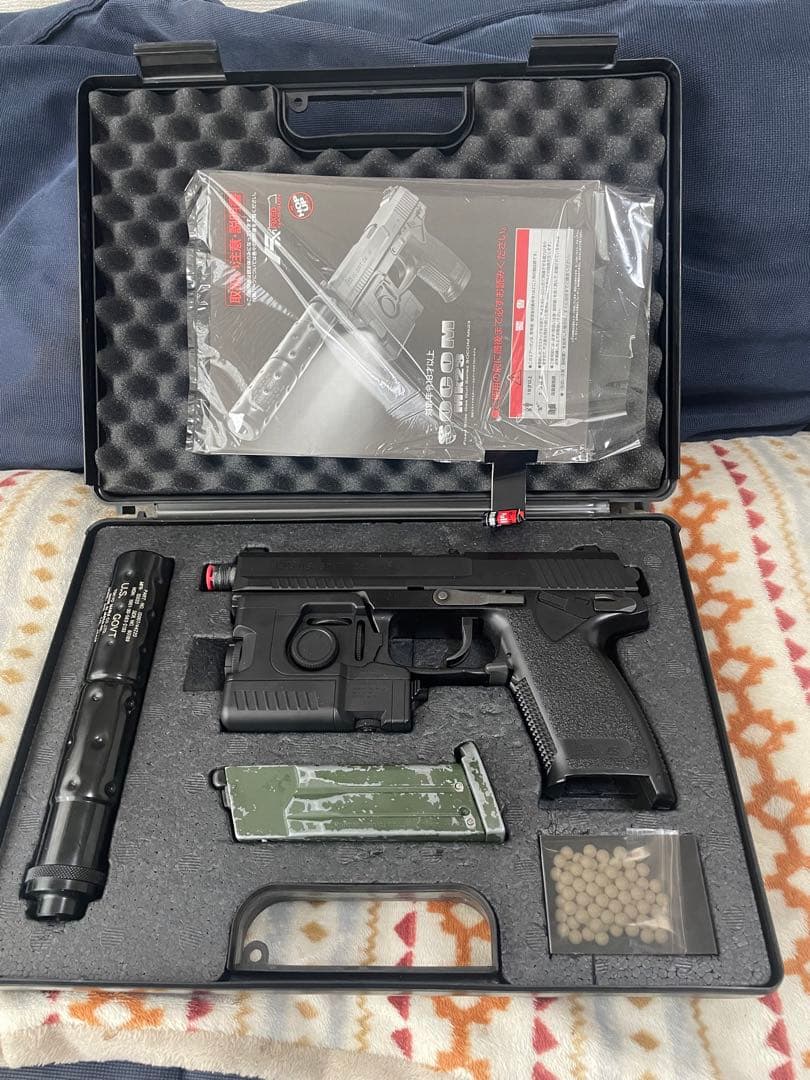 東京マルイ　SOCOM mk23 固定スライドガスガン　微カスタム