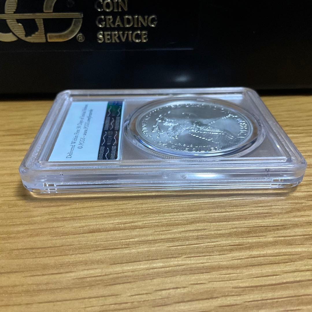 【新品】Silver Eagleイーグル銀貨2022 PCGS MS70