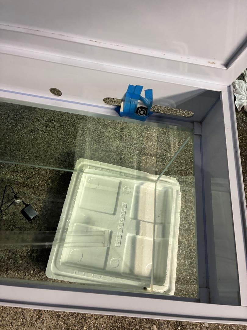 120cm水槽＋上部カバー付き！発送不可！