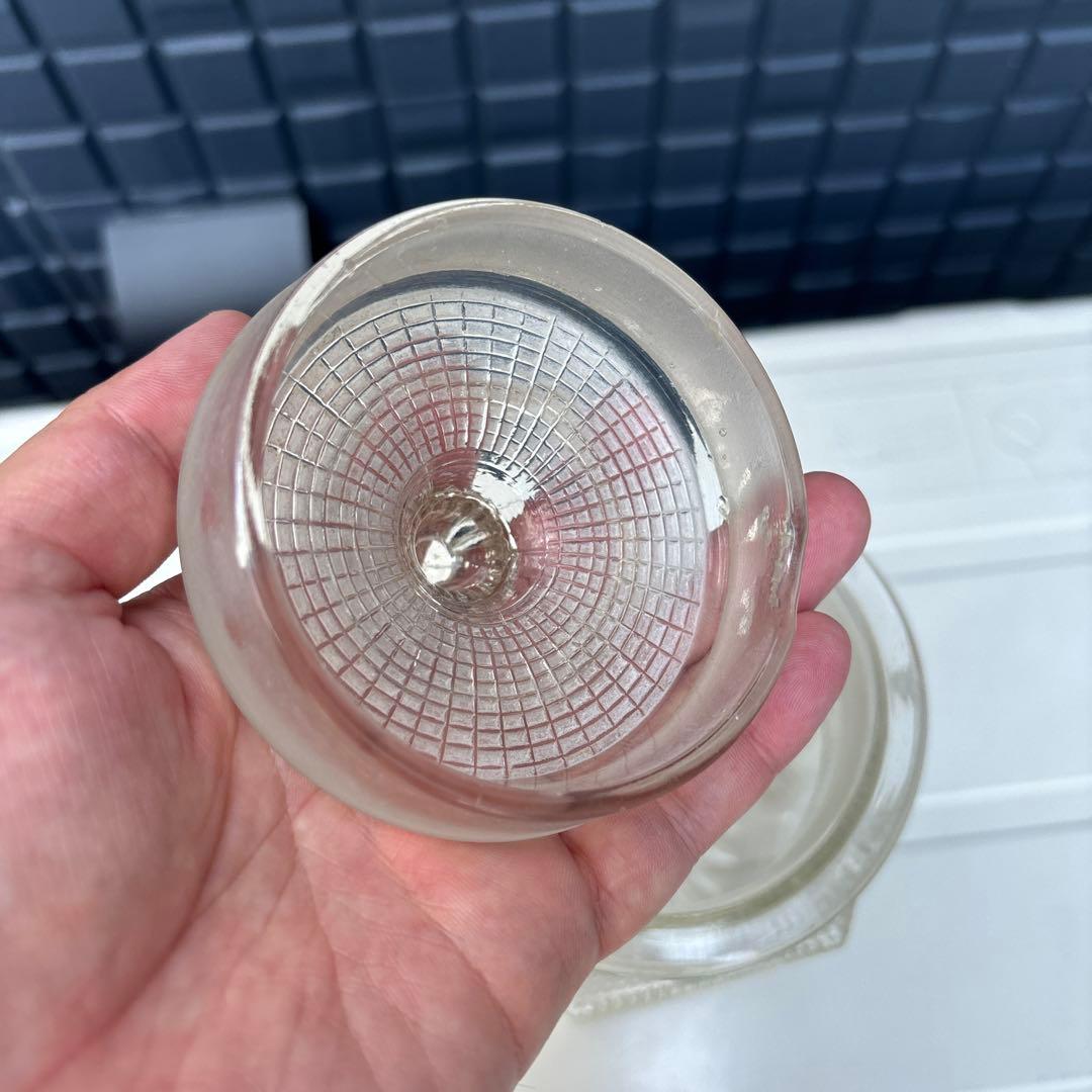 飴屋瓶 ガラス瓶 保存容器 ガラス 昭和レトロ 大正ロマン 六角形 珍しい