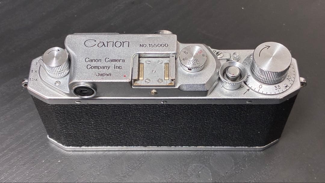 Canon IID　キヤノン　レンジファインダー　バルナック　L39　動作品