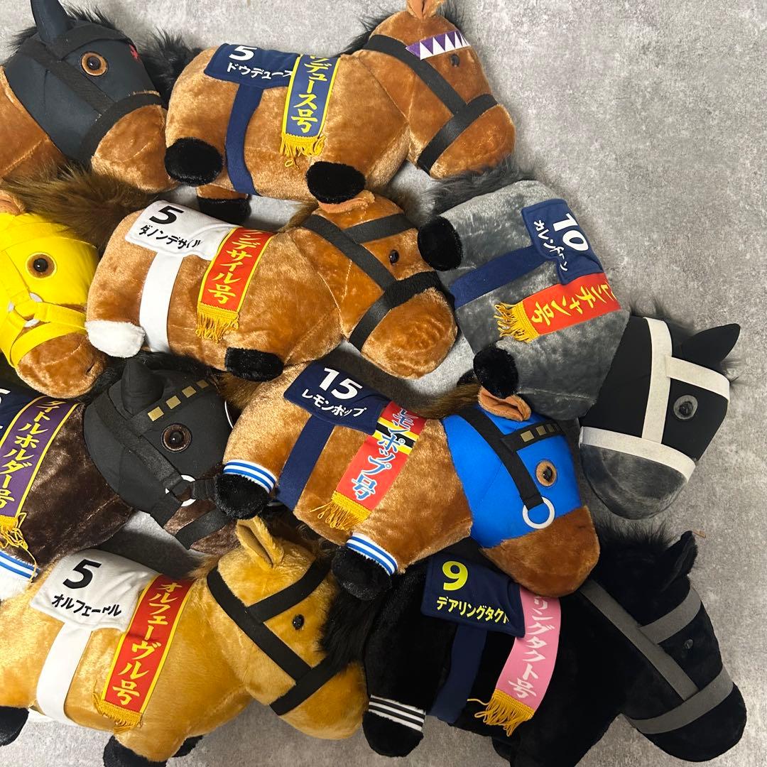 【値下げ】【まとめ売り】サラブレッドコレクションふわふわBIGぬいぐるみ　馬