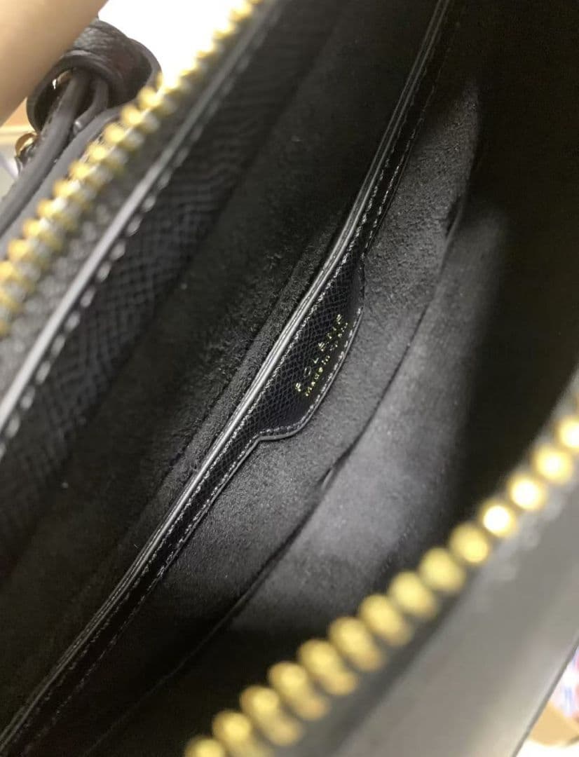 Polène Numéro Dix ブラック ショルダーバッグ