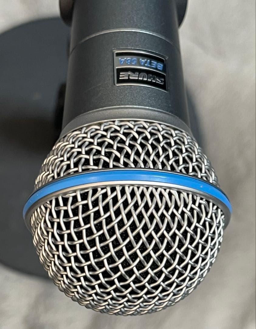 ①SHURE BETA 58A 【美品・正規品】ダイナミックマイク