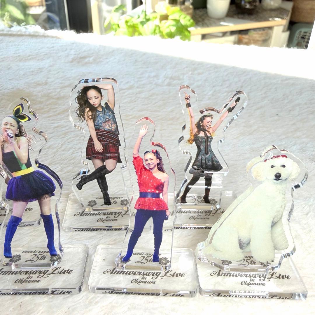 安室奈美恵　アクリルスタンド　7種類　25th OKINAWA 沖縄　美品
