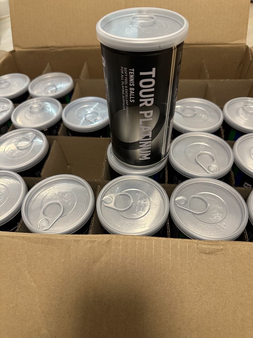 まとめ売りYONEX TOUR PLATINUM テニスボール 2球入り×20