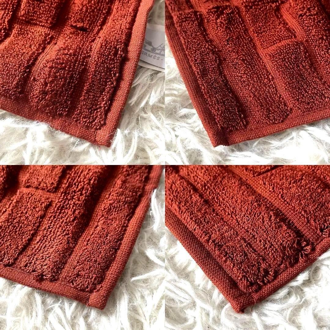 タグ付きエルメス 未使用品　タオル＆ハンドタオルセットカレ ステアーズ　箱付
