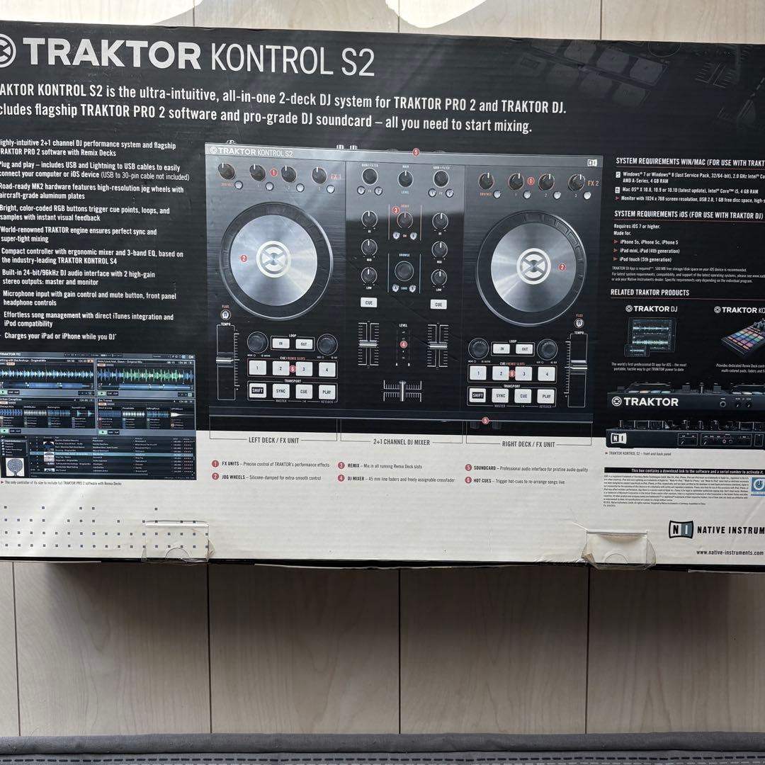 TRAKTOR KONTROL S2 MK2 DJコントローラー 箱付き