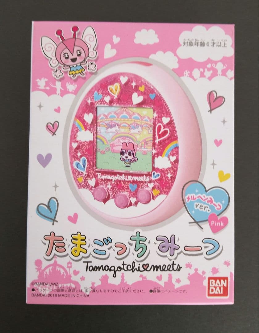 BANDAI Tamagotchi meets ピンク　たまごちみーつ