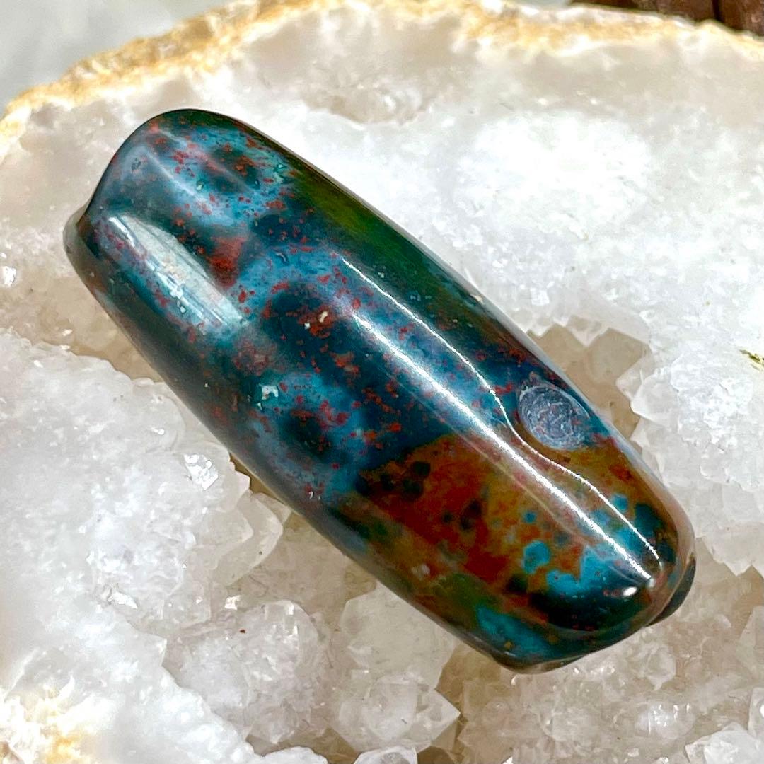 専用 九眼天珠 s744 本物 古代チベット護符 天眼石 老天珠 ジービーズ