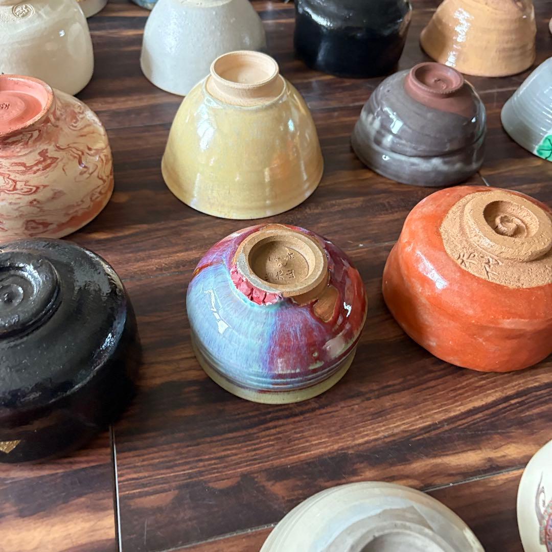 茶碗 抹茶碗 まとめて 72点 茶道具 箱無し 陶器 いろいろ まとめて