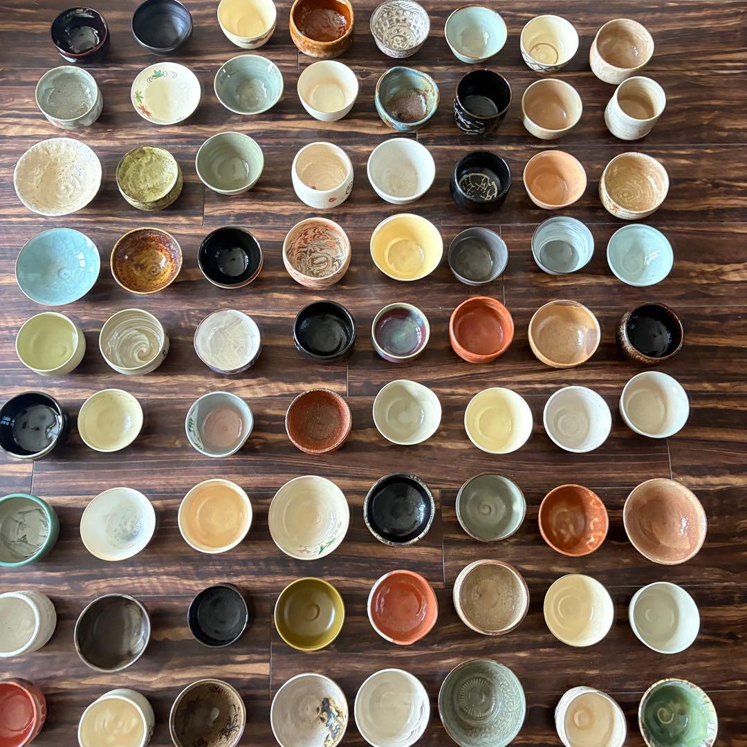 茶碗 抹茶碗 まとめて 72点 茶道具 箱無し 陶器 いろいろ まとめて