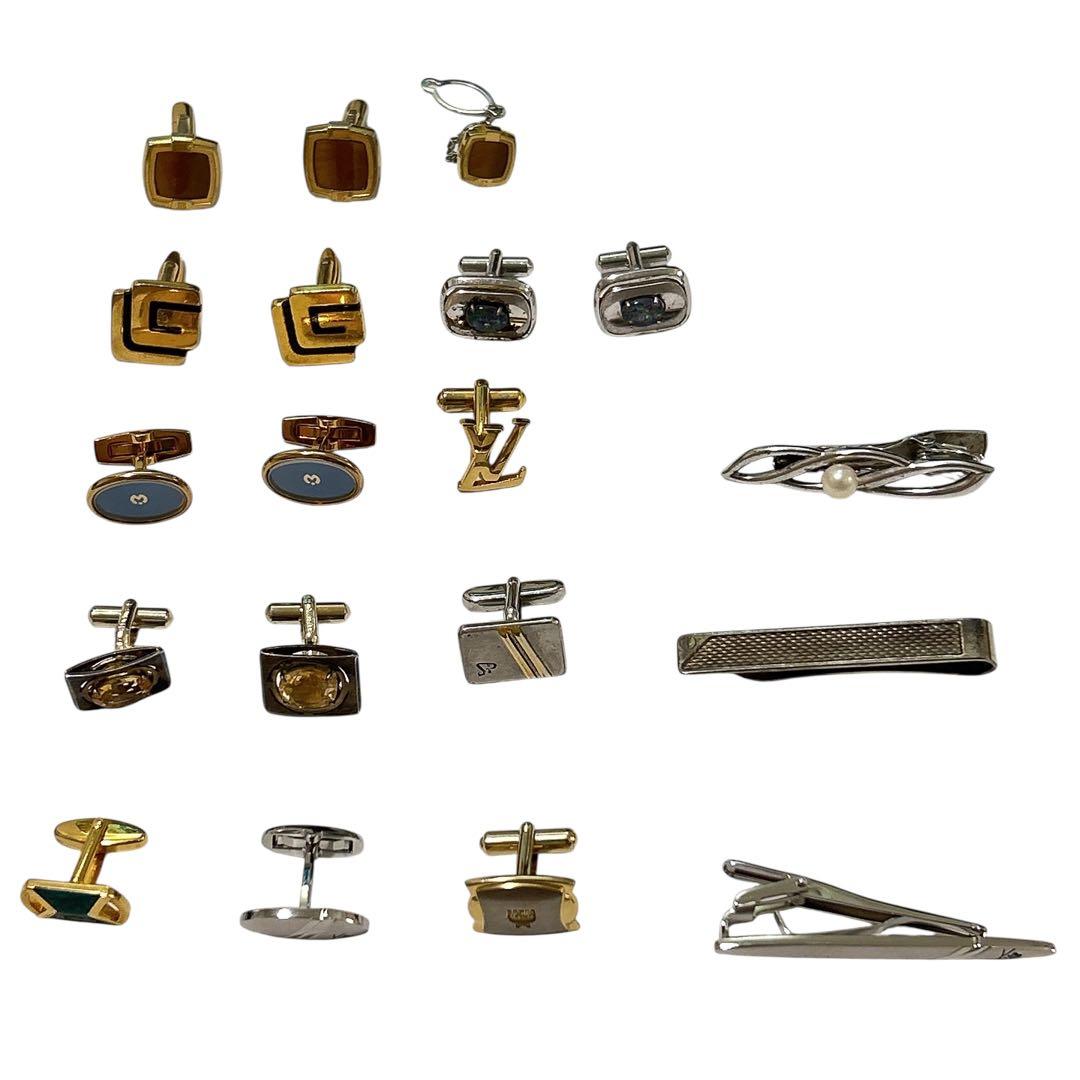 ☆まとめ☆メンズ　ファッション小物　カフス　タイピン　ベルト　靴下　セット　大量
