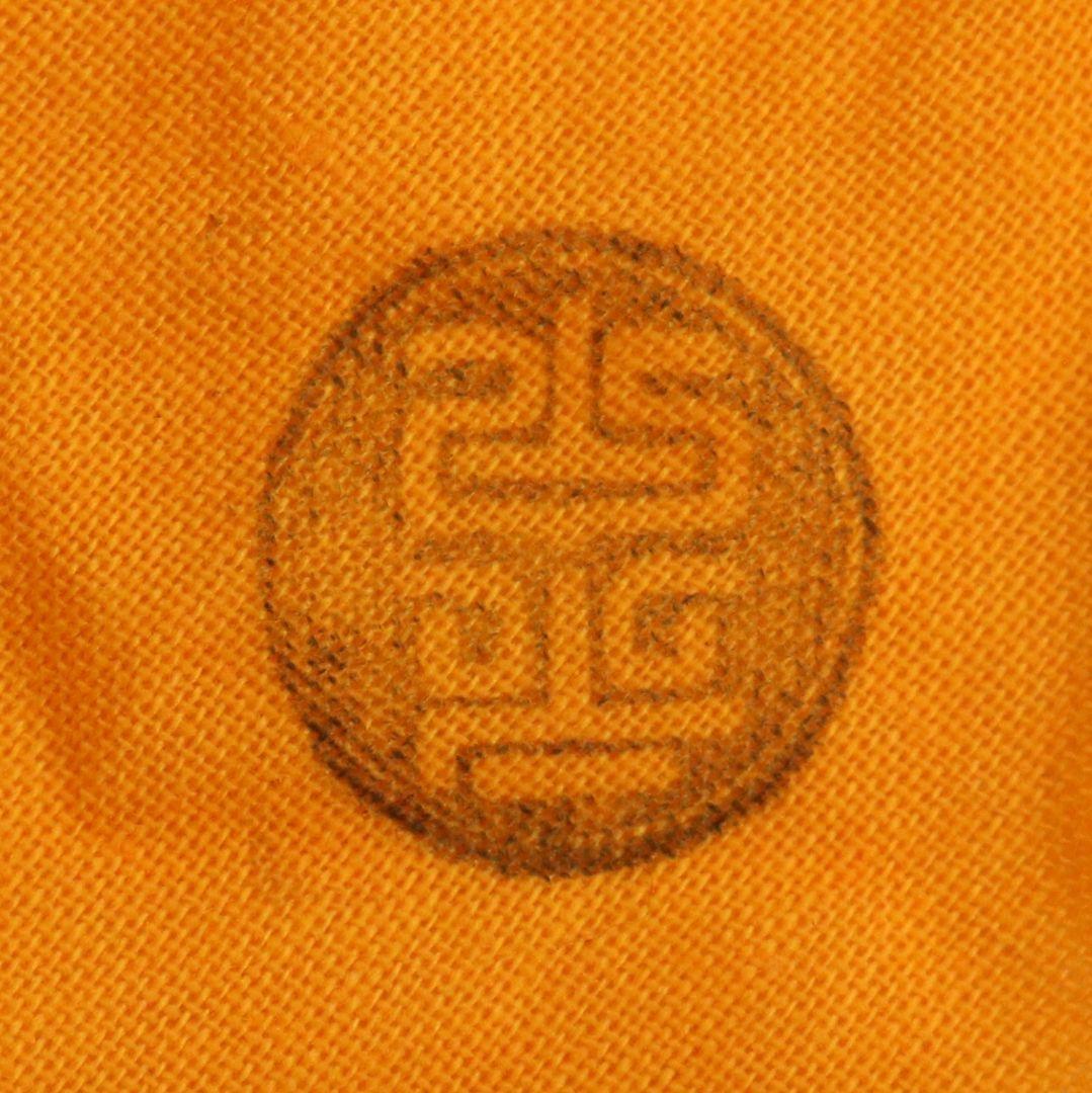 勝見永泉作 浅黄交趾焼 波千鳥 蓋置 茶道具 共箱共布　C866　N6