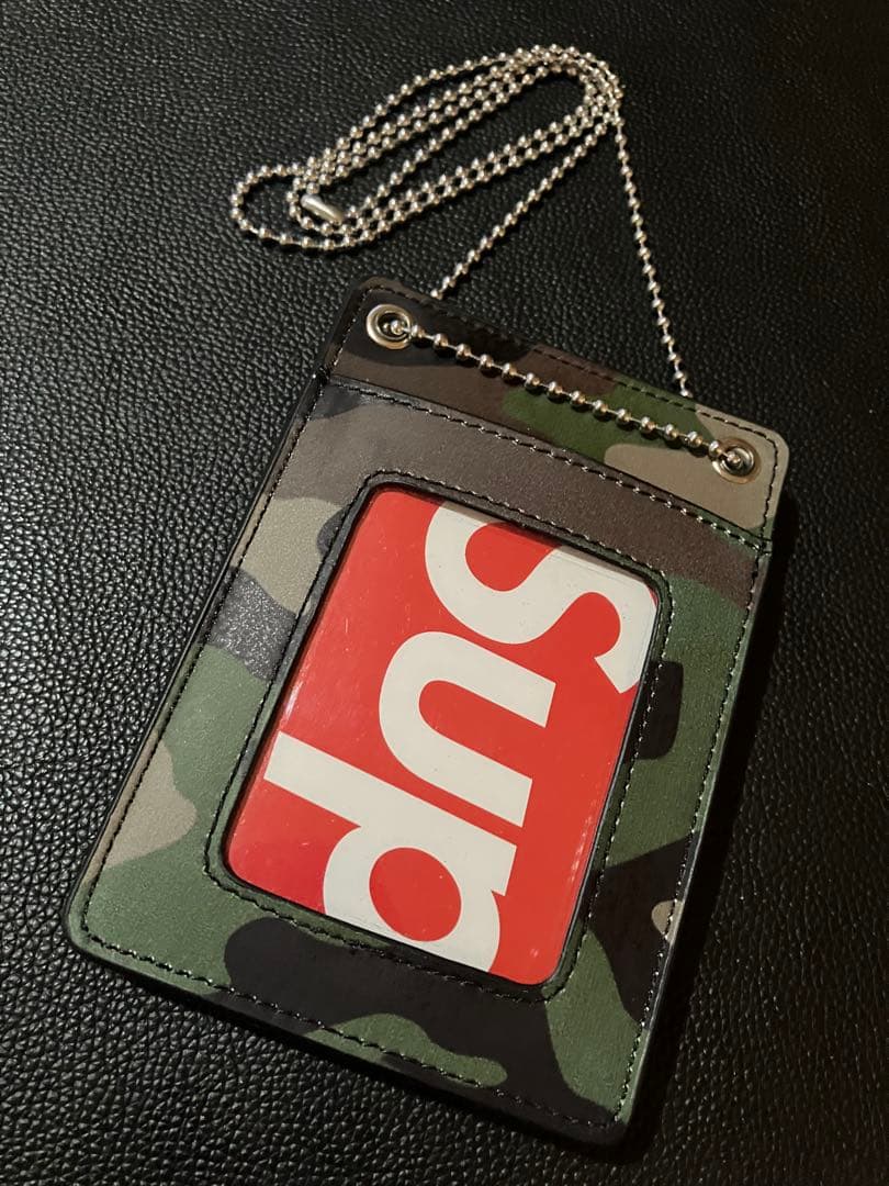 18AW Supreme Leather ID Holder＋Wallet
