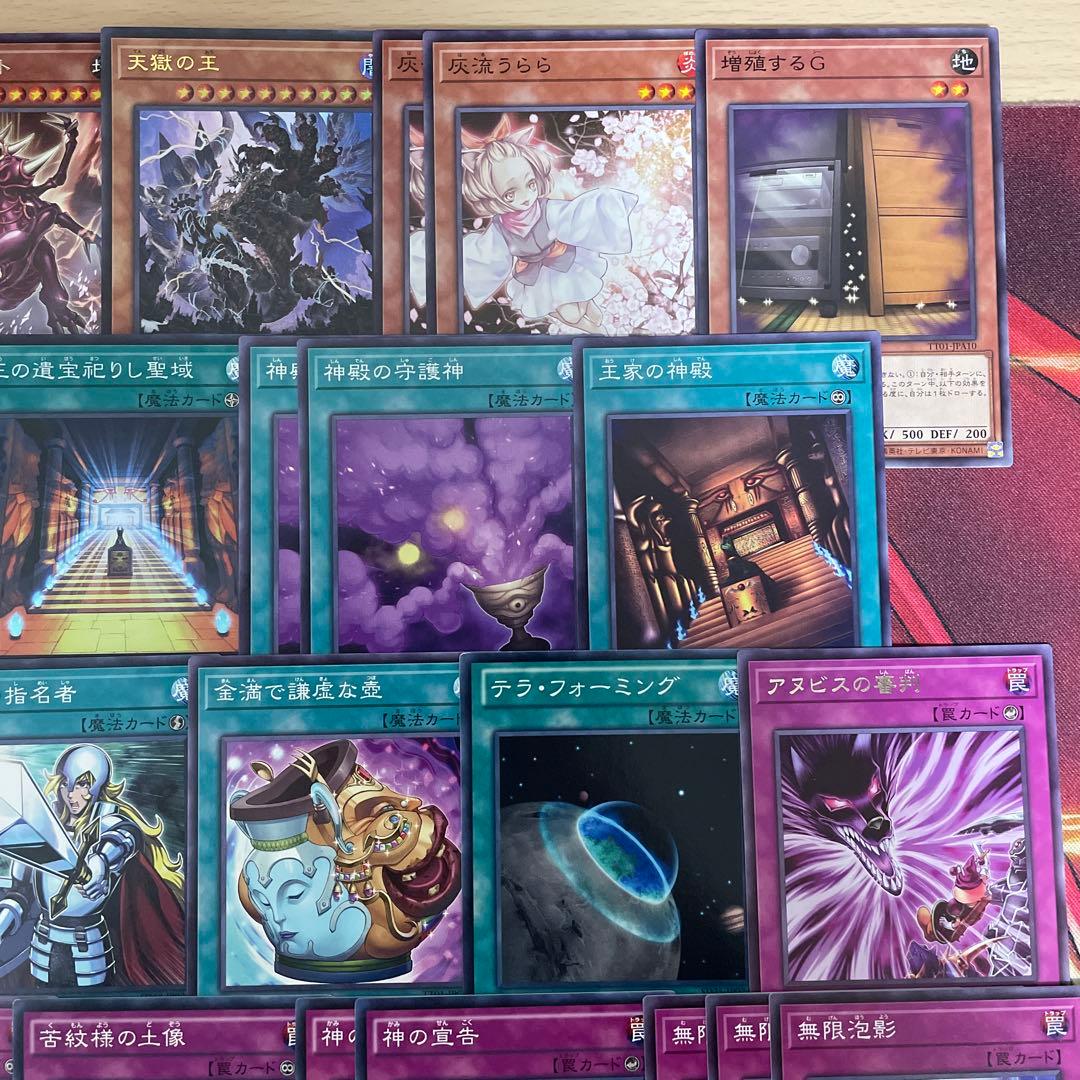 本格構築 王家の神殿デッキ リシドデッキ アポピスデッキ 刻印を持つ者