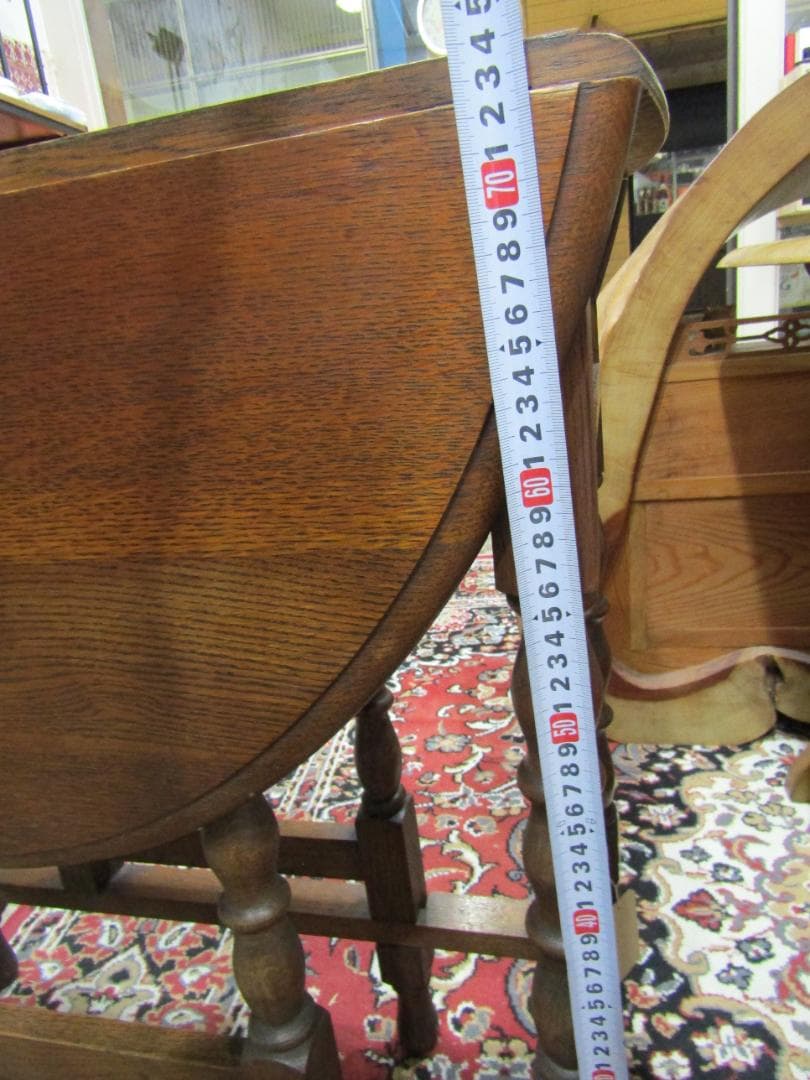 イギリス　アンティーク　ゲートレッグテーブル　バタフライ 直輸入品　希少品