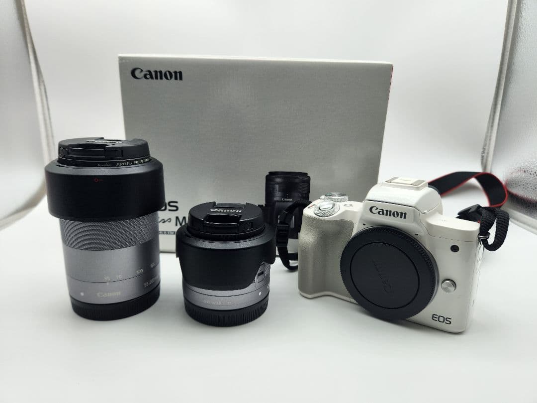 EOS Kiss M ダブルズームキット