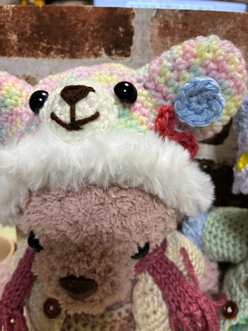 Pon.Pon　モコモコ毛糸のあみぐるみ